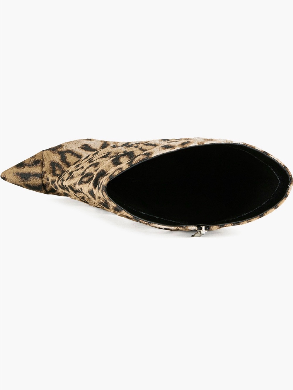 Leopard Print Over-the-Knee Wedge Boot - Brown/Tan - Picture 3 of 7